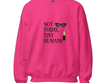 Funny Mom Life Crewneck Sweatshirt, Cozy Mama AF Sweater, Tired Mom Apparel