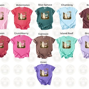 Ghost Laundry Shirt, Cottagecore Spooky Autumn Tee, Cozy Fall Apparel image 3