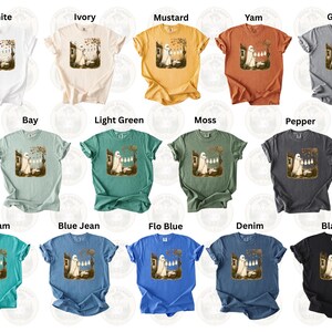 Ghost Laundry Shirt, Cottagecore Spooky Autumn Tee, Cozy Fall Apparel image 2