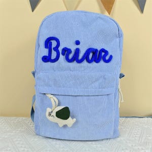 Cartable enfant personnalisé, Cartable enfant personnalisé, Sac à dos prénom monogramme, Sac à dos préscolaire, Cartable pour tout-petit, Cadeau d'anniversaire pour enfant