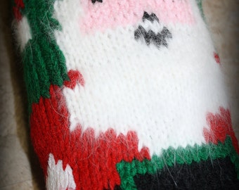 2024 Orders Only. Hand Knit Santa Stockings