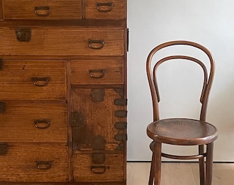 Thonet Bentwood no. 14 Café Chair refurbished in medium oak