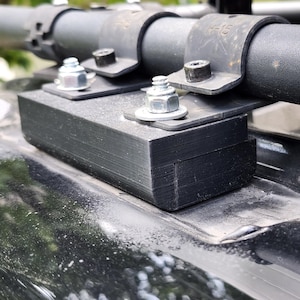 Ram ProMaster Roof Rack Support | 3D Printable Spacer Block STL | Vanlife Roof Bar Mount | Print for Custom Racks
