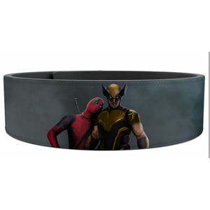 Custom Superhero Weightlifting Belt: Lever Buckle Gym Fitness Support