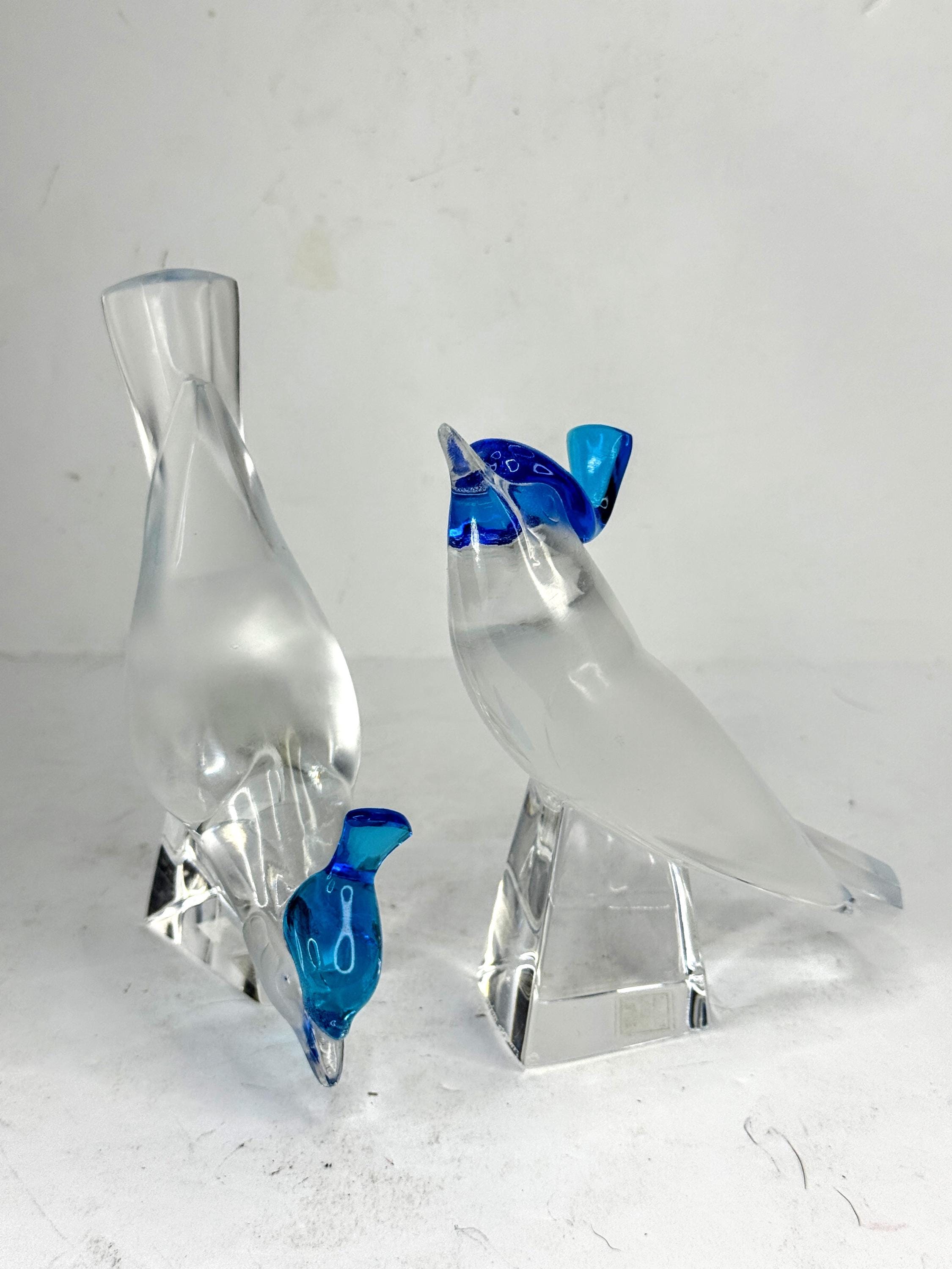 Vintage Glass Sculptures & Figurines - Etsy