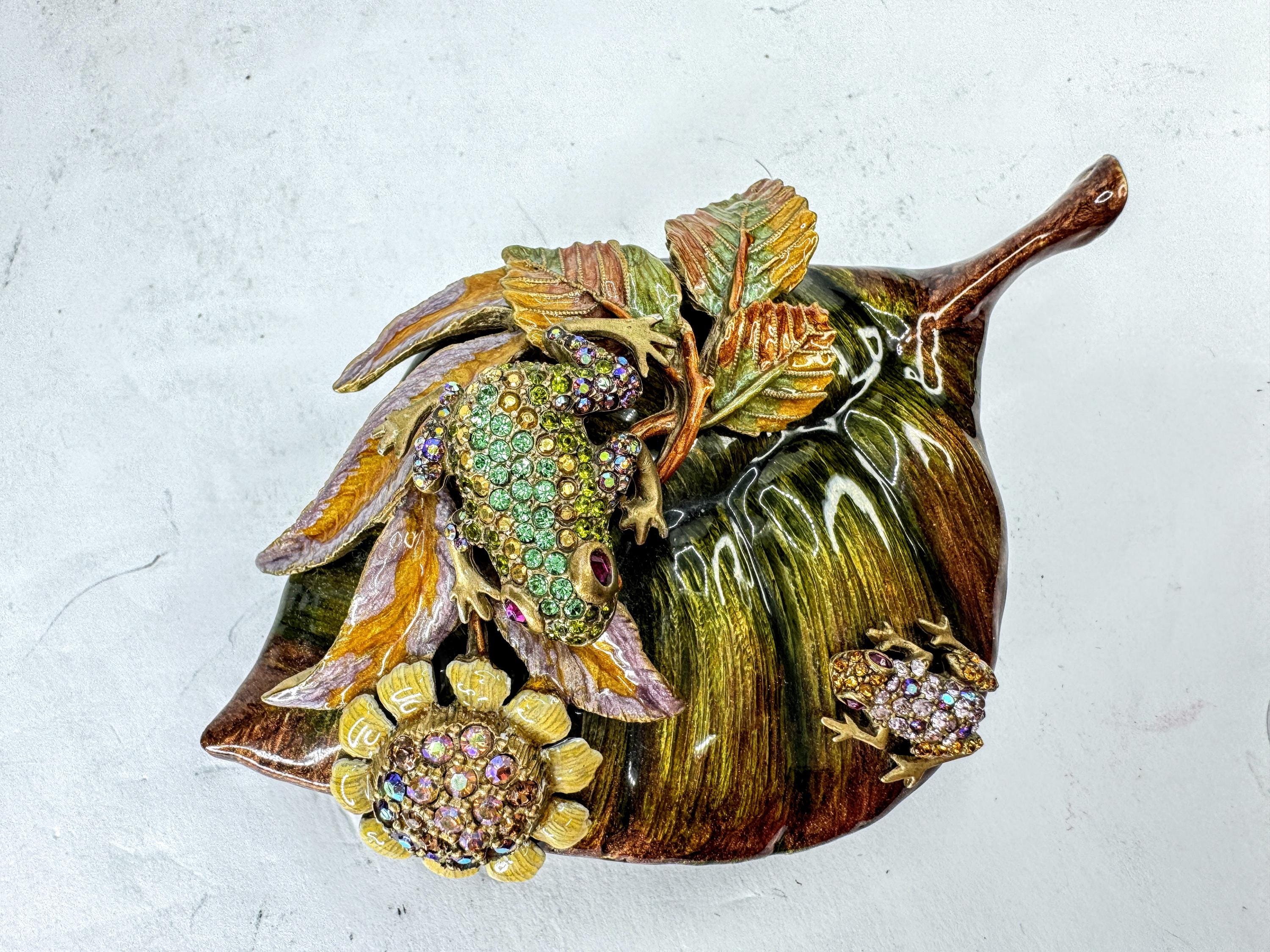 Jay Strongwater Trinket Boxes - Etsy
