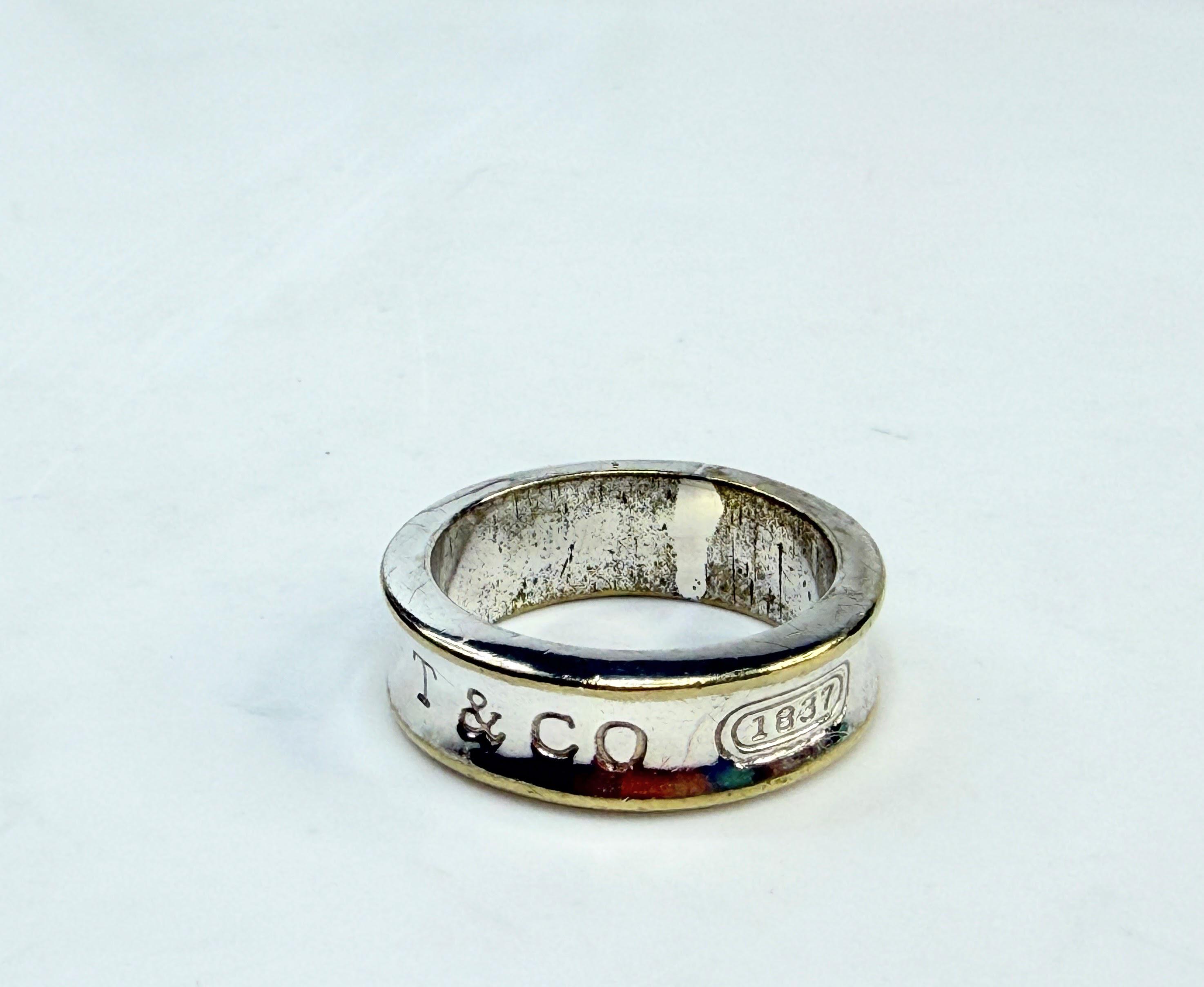 Tiffanys and Co Concave Ring - Etsy