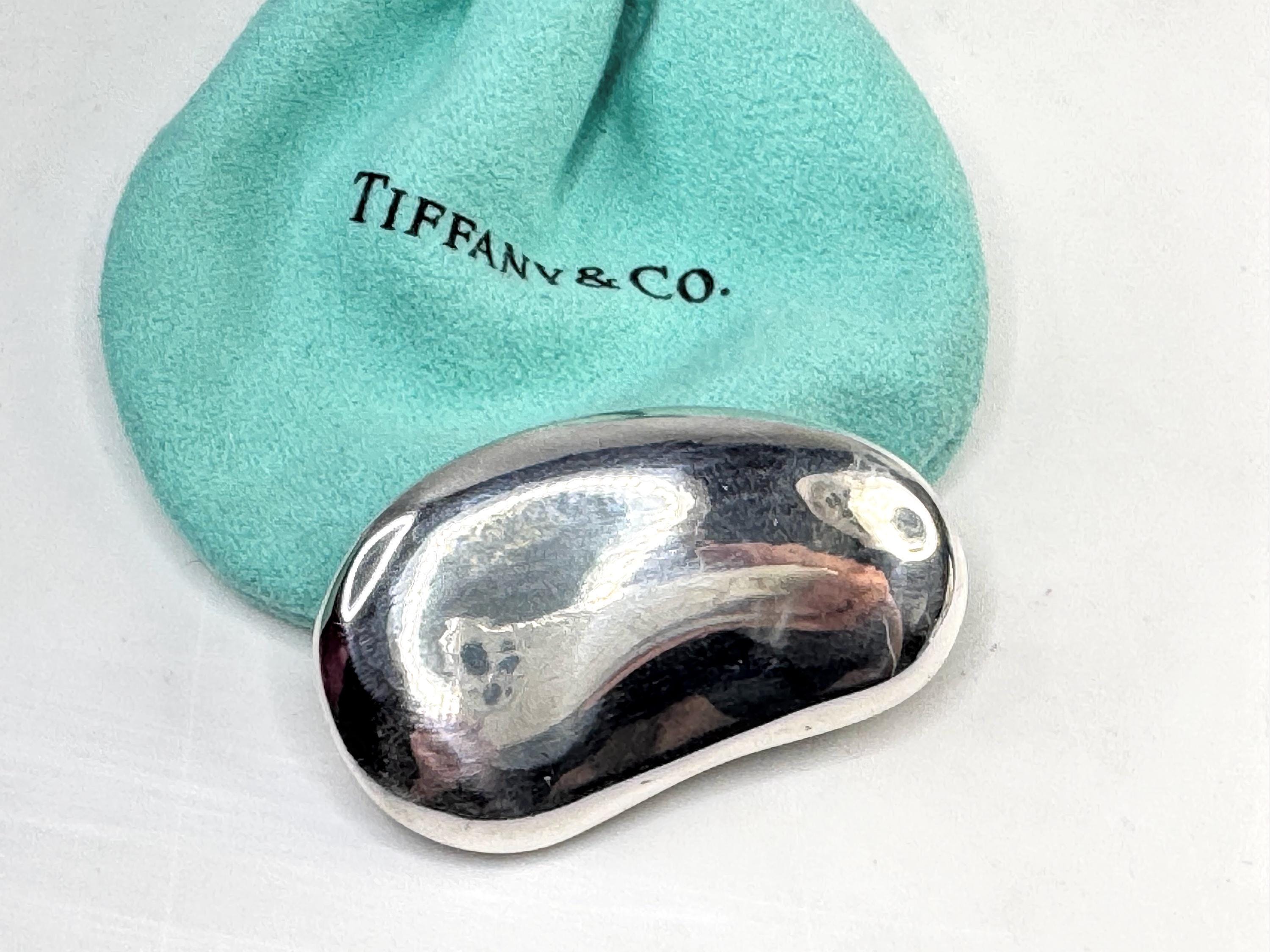 Vintage Tiffany & Co. Sterling Silver Elsa Peretti Bean Money Clip