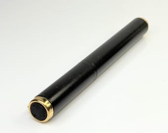 Vintage Sheaffer Prelude Matte Black Gold Trim Ballpoint Pen USA SS258