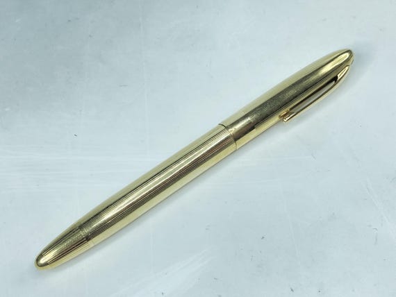 Sheaffer Snorkel Triumph Gold-filled Fountain Pen 14K Nib Vintage