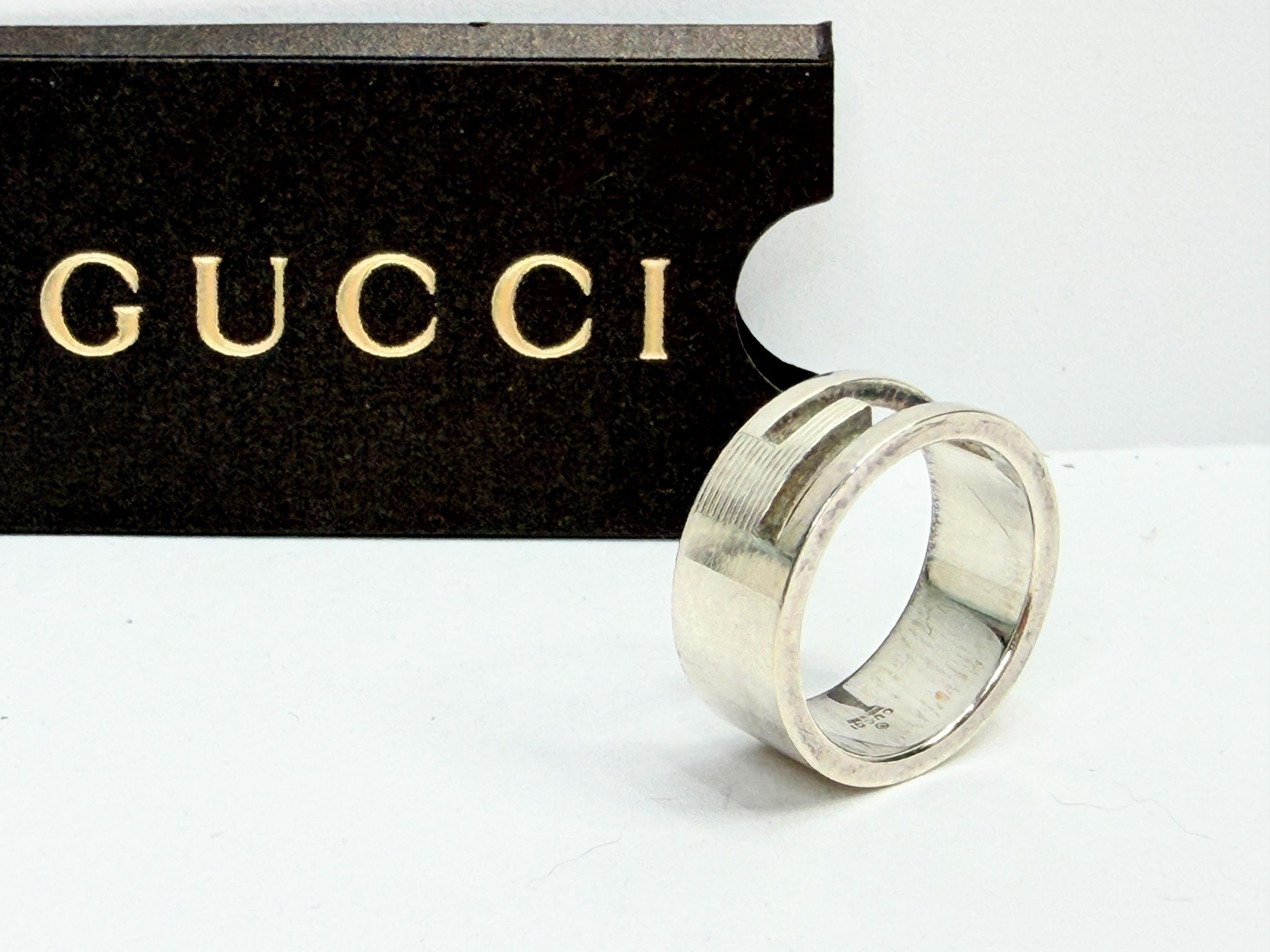 Gucci Ring Silver - Etsy