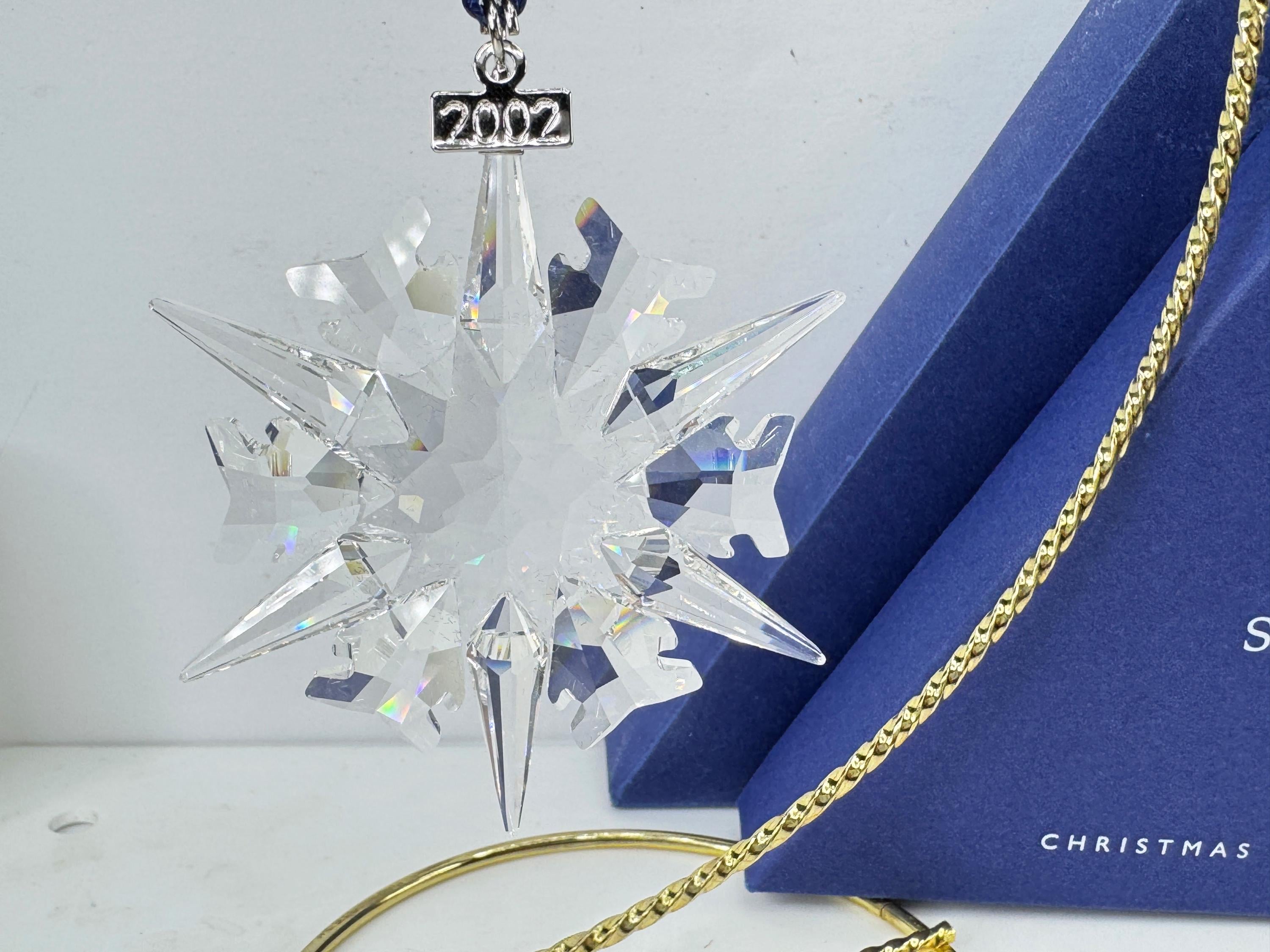 Swarovski 2002 Christmas Ornament - Etsy