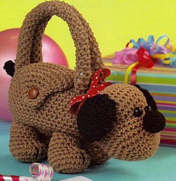 Handmade Crochet Dog Purse Etsy
