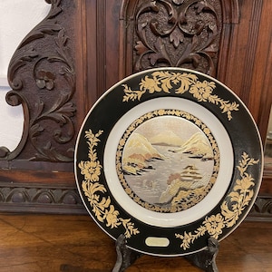 The Art of Chokin Decor Plate