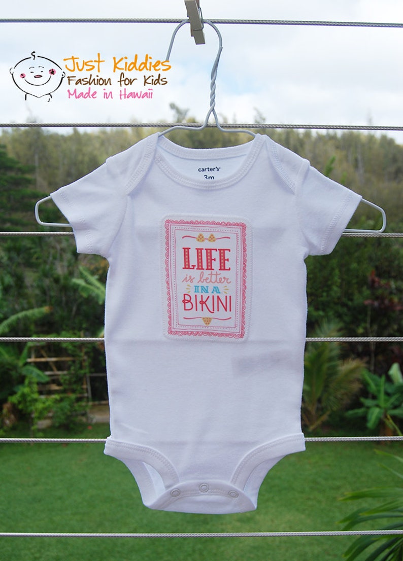 Customized Applique Baby Gift Onesie Bodysuit Newborn