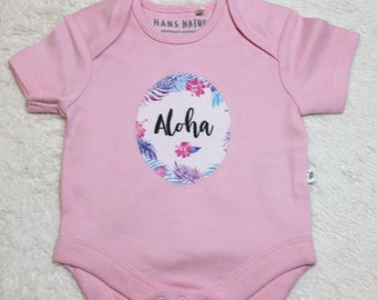 Baby Body * ALOHA * Bio-Baumwolle * rosa