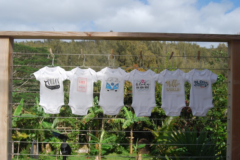 Customized Applique Baby Gift Onesie Bodysuit Newborn