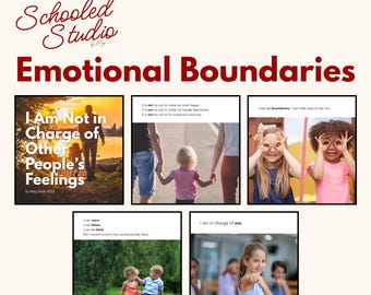 Social Story About Emotional Boundaries | “I Am Not in Charge of Other People’s Feelings” | Conscious Discipline-Inspired | PDF for Kids