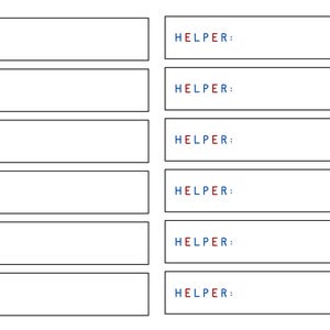 Printable Classroom Job Chart for Kindergarten | Visual Job Cards ...