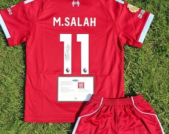Signed Mohamed Salah Liverpool 24/25 Shirt - Etsy
