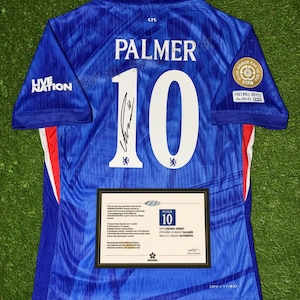 Cole Palmer Signed Jersey - Etsy