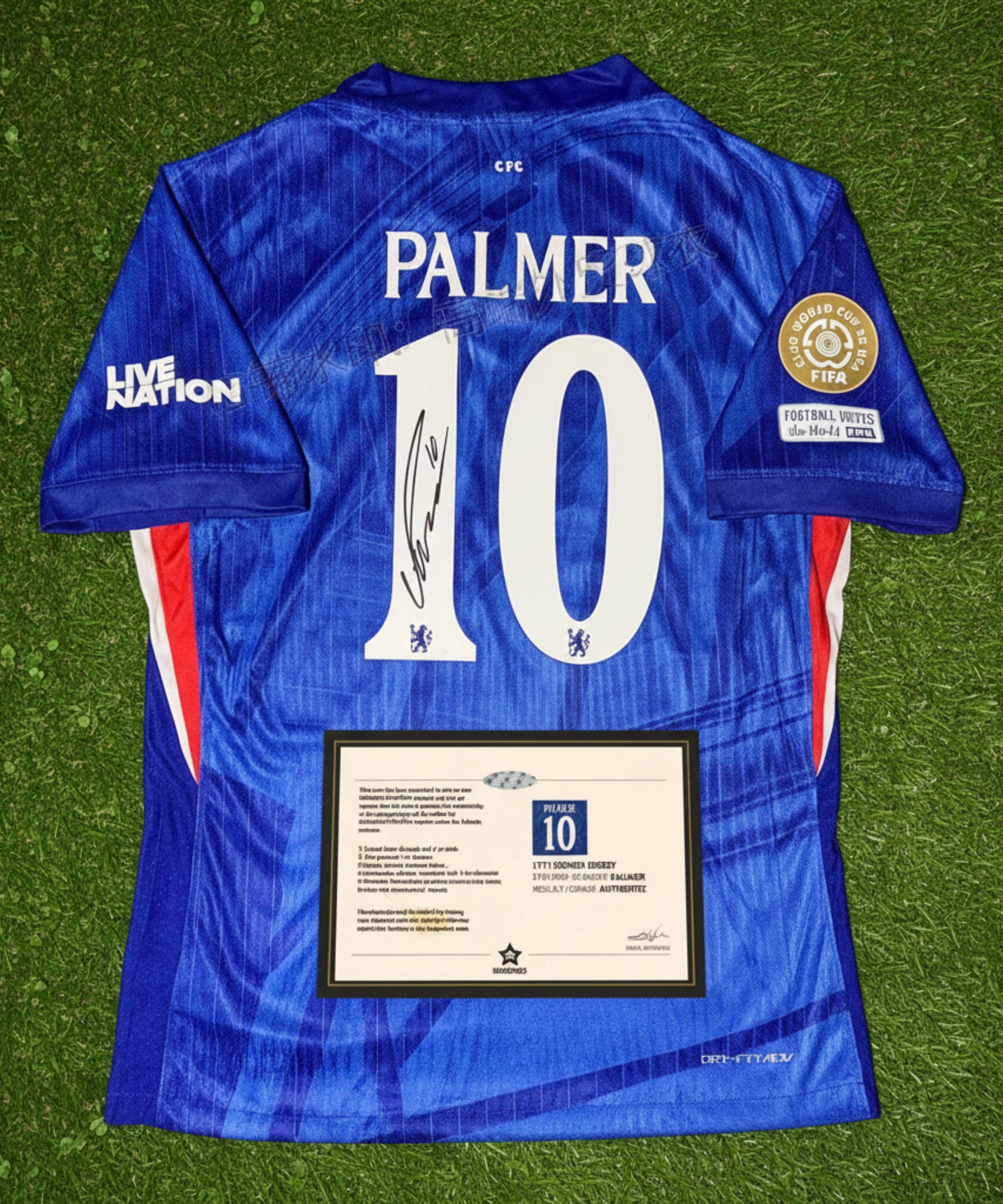 Cole Palmer Signed Jersey - Etsy