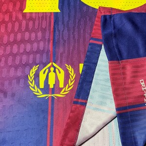 Lamine Yamal Barcelona Tribute Jersey - Printed Signature, COA, Kids/Adult Sizes image 6