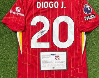Diogo Jota Liverpool Tribute Jersey – 24/25 Home Shirt, Printed