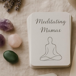 Meditierende Mama Card Deck
