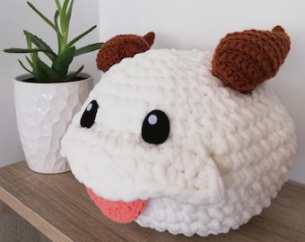 Crochet Pattern - Poro || FR & EN || Inspired by League of Legends