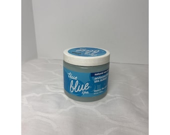 True Blue Spa Natural Sea Salt Invigorating Scrub 24 Oz Bath & Body Works NOS