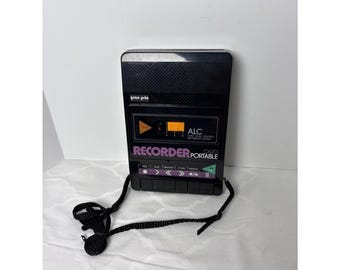 Vintage GPX Portable Cassette Player Recorder C620 Gran Prix Tested Works Clean