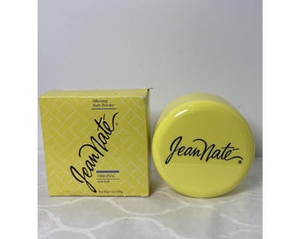 New Jean Nate original silkening body powder with puff 6oz Hard to find NOS