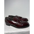 Dexter Leather Sole Burgundy Dress Shoes Men's Size 10WW Tassel Loafers VTG USA