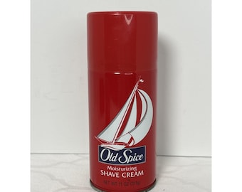 Crema de afeitar Old Spice 11 oz Original descontinuada en 1995