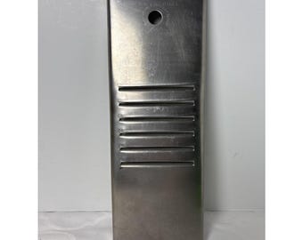 Lusher's Elkhart Indiana Vegetable Food Slicer Stainless Steel Vintage Rare USA