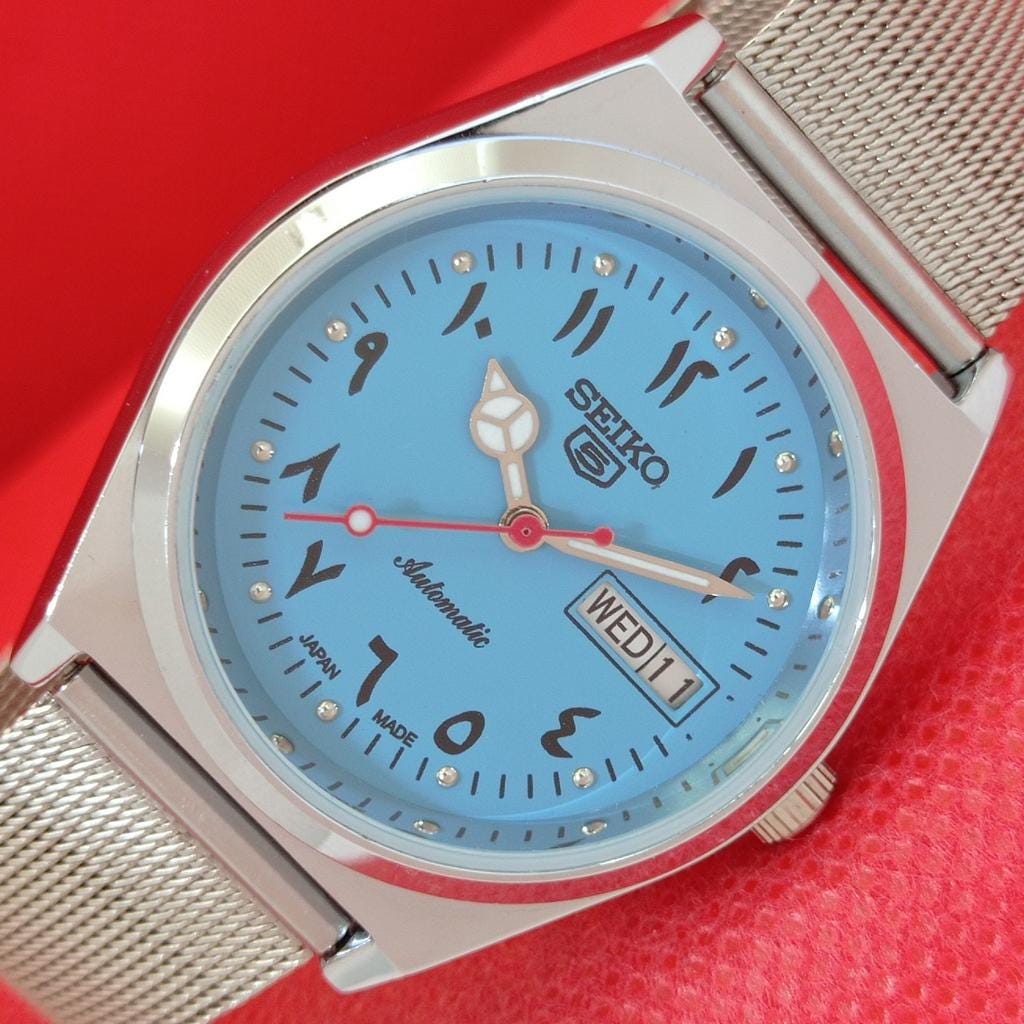 Vintage Seiko 5 Japan 6309a Automatic Refurbished Mens Day&date