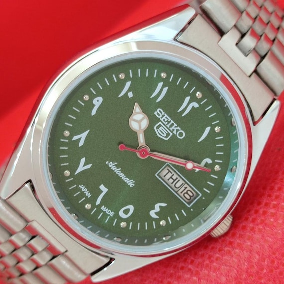 Vintage Seiko 5 Automatic 6309a Refurbished Japan Mens Day-date