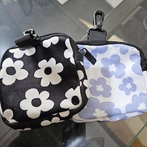 Floral Geldbörse Reißverschluss Brieftasche, Frauen gedruckt Münzbeutel, Geschenk für sie