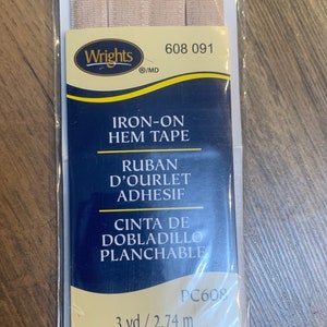 Wrights Iron-on Hem Tape