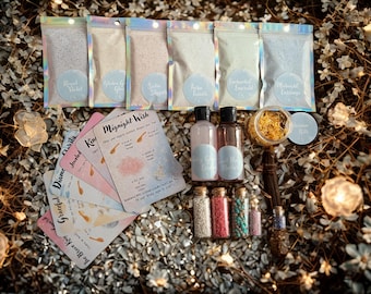 Princess Potion Kit#3 for Kids | Enchanted Pretend Play Potion Set with Recipe Cards, Glitter, Sensory Play, STEM Activity, Fantasy Gift