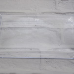2Pcs Rectangle Clear Plastic Box,Transparent Plastic Box,Container Box,Plastic Cases,177mmx110mmx25mm(height) AB124