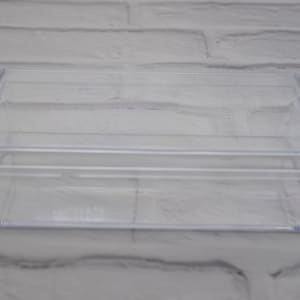 2Pcs Rectangle Clear Plastic Box,Transparent Plastic Box,Container Box,Plastic Cases,135mmx75mmx35mm(height) AB117