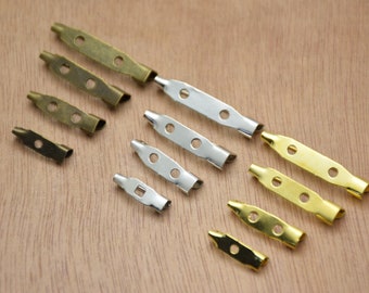 Kleuren voor keuze-100 stuks metalen broche pin ruggen, bar pin ruggen, veiligheidsspeld, vangst broche, kies uit 15 mm, 20 mm, 25 mm, 30 mm