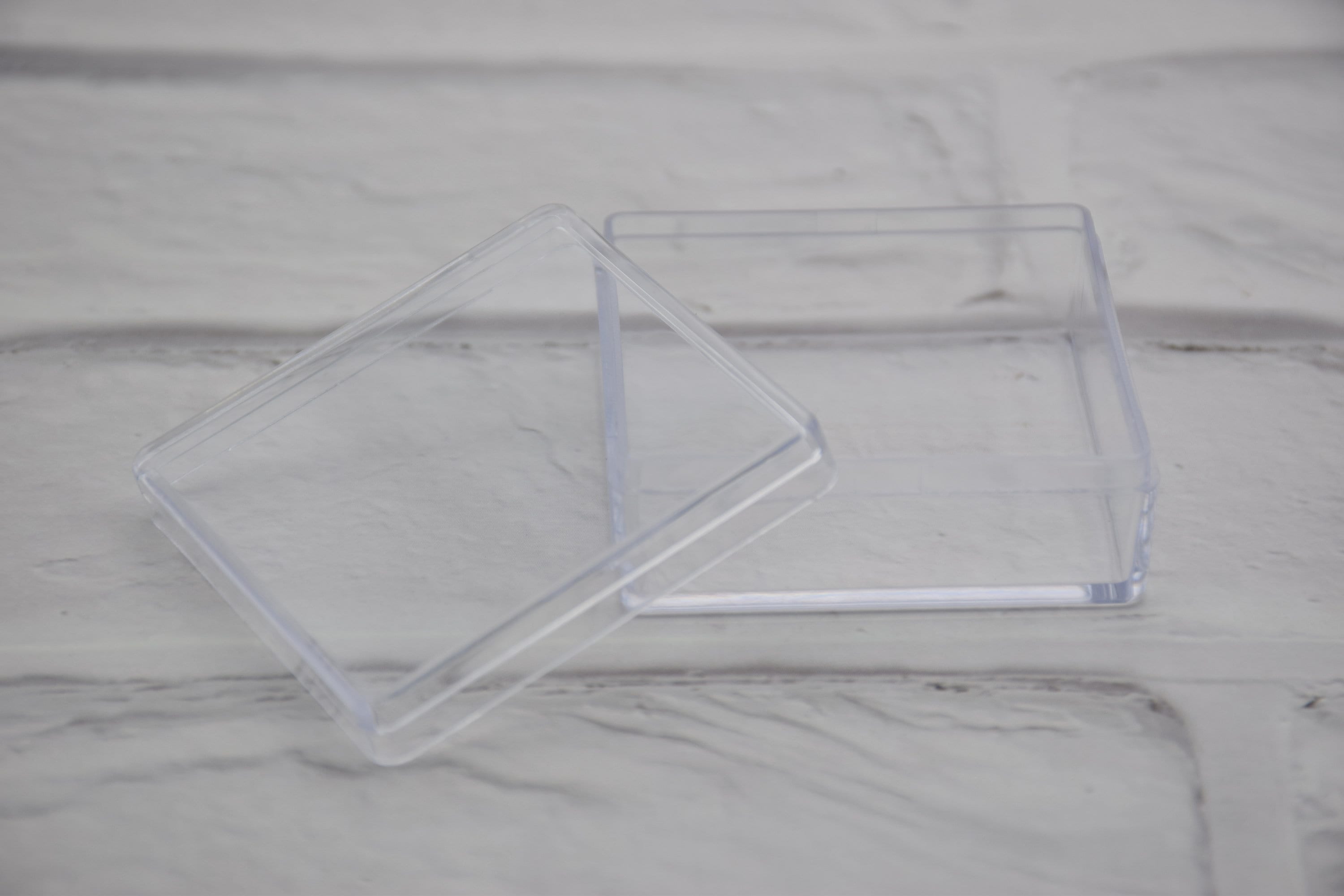 Square Box Transparent 10pcs Square Clear Plastic Boxtransparent Plastic - Etsy