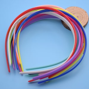 50 plastic headband,plastic hair band,plastic hair accessories,hair extensions,beauty headband,8mm wide