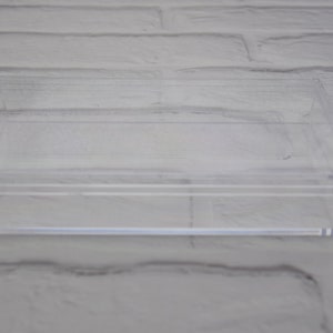 2 st. rektangulär genomskinlig plastlåda, transparent plastlåda, behållarlåda, plasthöljen, 145 mm x 90 mm x 25 mm (höjd) AB121