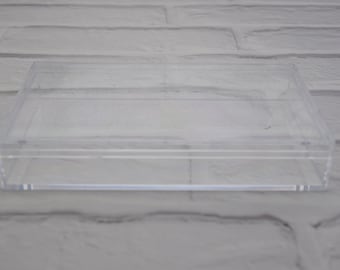 2 boîtes rectangulaires en plastique transparent,boîte en plastique transparente,boîte conteneur,boîtes en plastique,145 mm x 90 mm x 25 mm (hauteur) AB121
