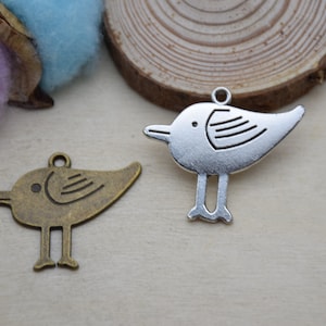 Metal Flying Bird Pendant,Charm For Jewelry Making,DIY Craft Supplies,Necklace Bracelet Earring Decoration Ornaments,Design Embellishment