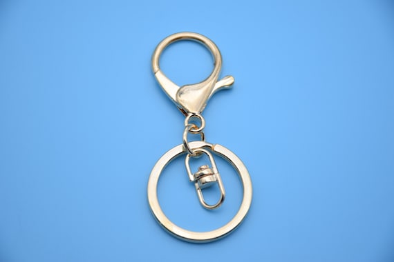 10 Keychain With Lobster Clasp,key Ring With Swivel Clasp,keychain